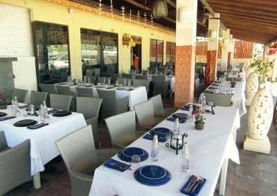 restaurant terrace