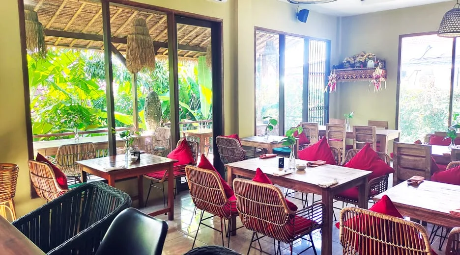 air-con room resto nusa dua Guest room of Jaansan Balinese restaurant