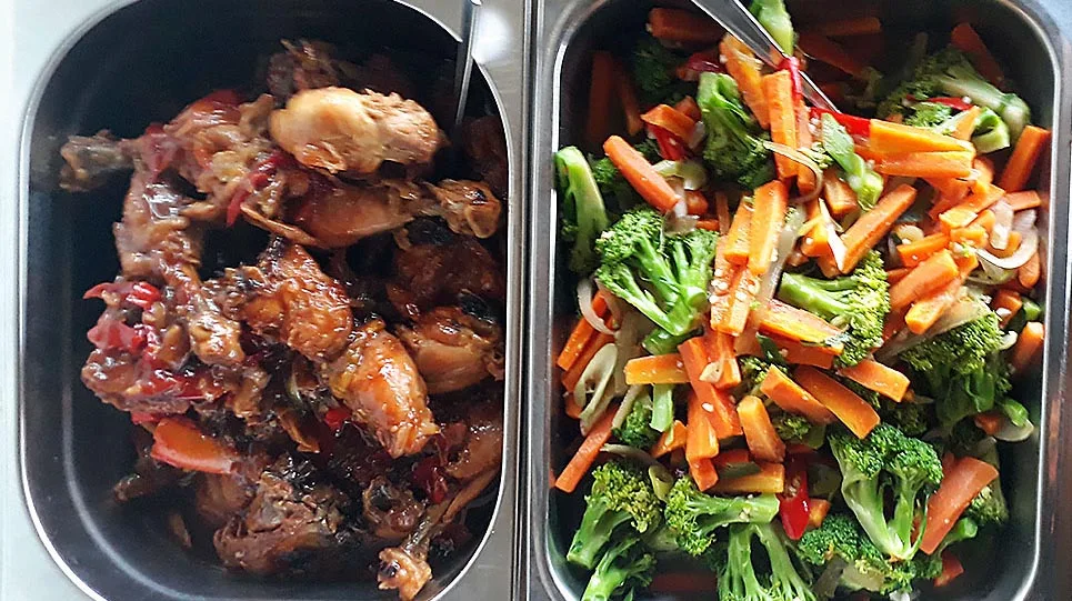 buffet detail